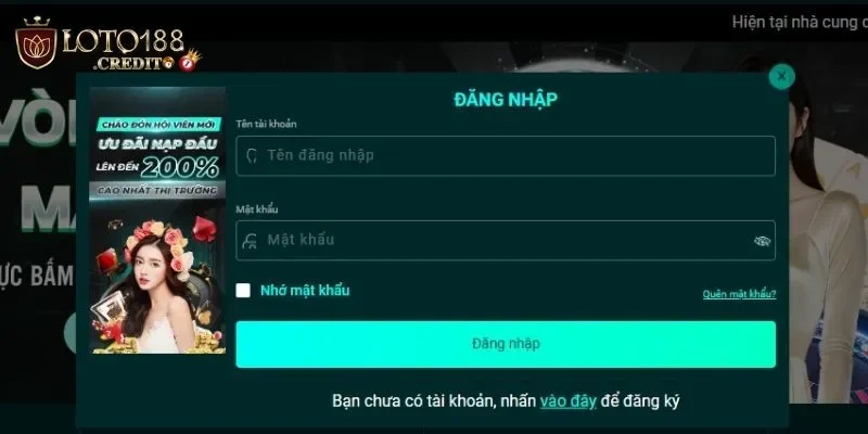 Loto188 đăng nhập - Hướng dẫn và những vấn đề cần biết 2 Chỉ với 3 bước đơn giản là có thể đăng nhập vào loto188 để trải nghiệm